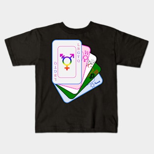 Baiting Cards Kids T-Shirt